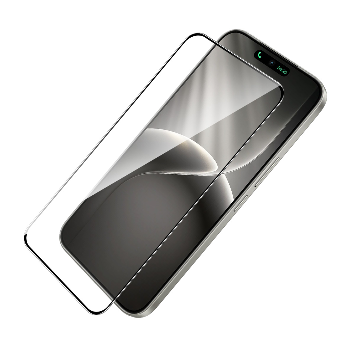 ENKAY HAT PRINCE For TECNO Camon 50 4G   Screen Protector 9H Silk Printing 0.26mm Full Glue Full Coverage Tempered Glass Film - Transparent