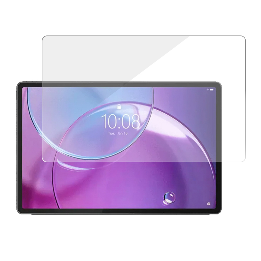 For Lenovo Idea Tab Pro Gen 2 13inch Screen Protector 0.3mm Arc Edge Tempered Glass Film, Not Complete Coverage - Transparent