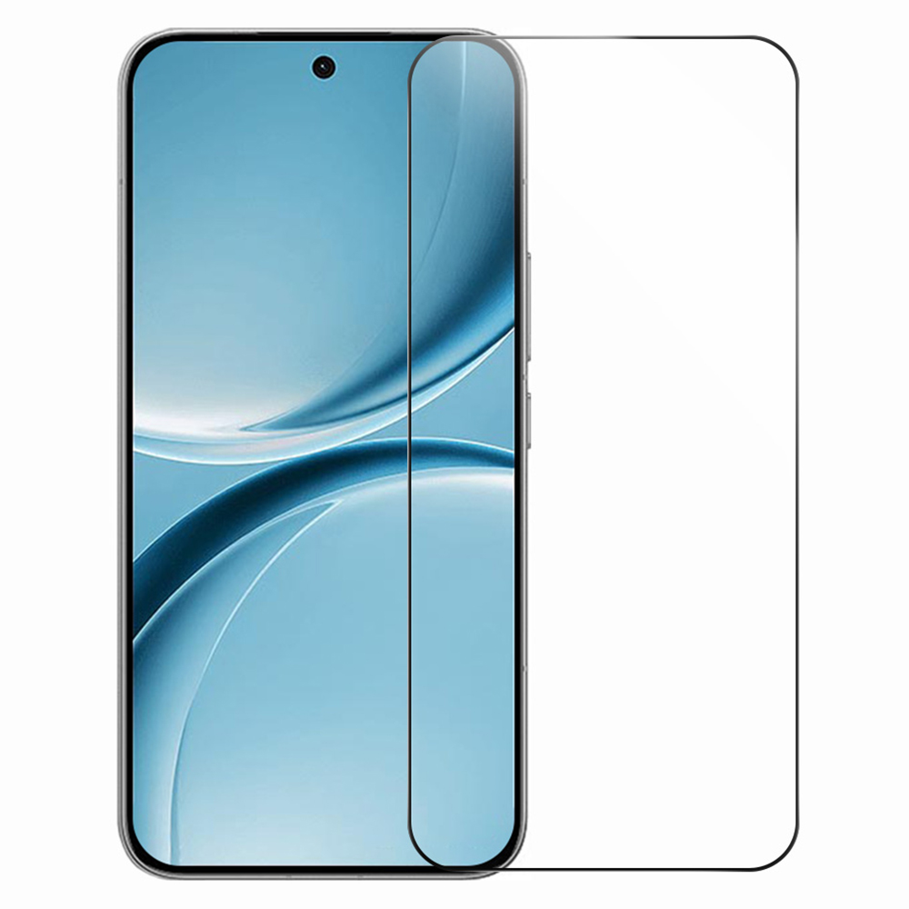 RURIHAI For Xiaomi Redmi Turbo 5 5G Full Glue Screen Protector High Aluminium Silicon Glass Film, Ultrasonic Fingerprint Unlock