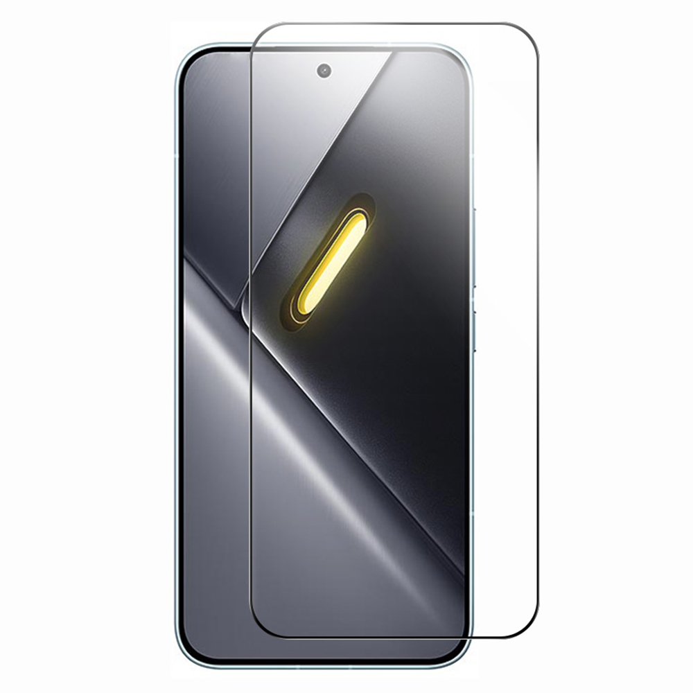 RURIHAI For Xiaomi Poco X8 Pro 5G Full Glue Screen Protector High Aluminium Silicon Glass Film, Ultrasonic Fingerprint Unlock