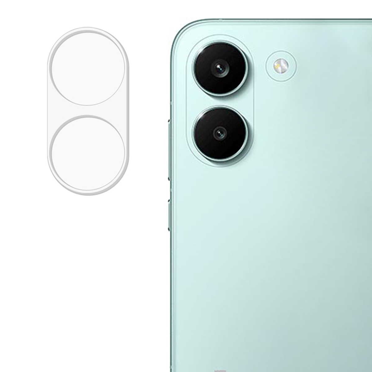 For Xiaomi Redmi Turbo 5 5G  /  Poco X8 Pro 5G Camera Lens Protector High Clarity Tempered Glass Lens Film - Transparent