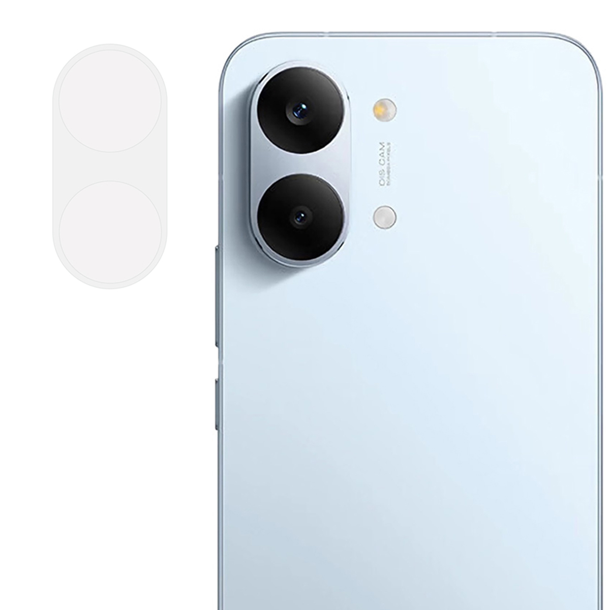 For Xiaomi Redmi Turbo 5 Max 5G  /  Poco X8 Pro Max 5G Camera Lens Protector High Clarity Tempered Glass Lens Film - Transparent