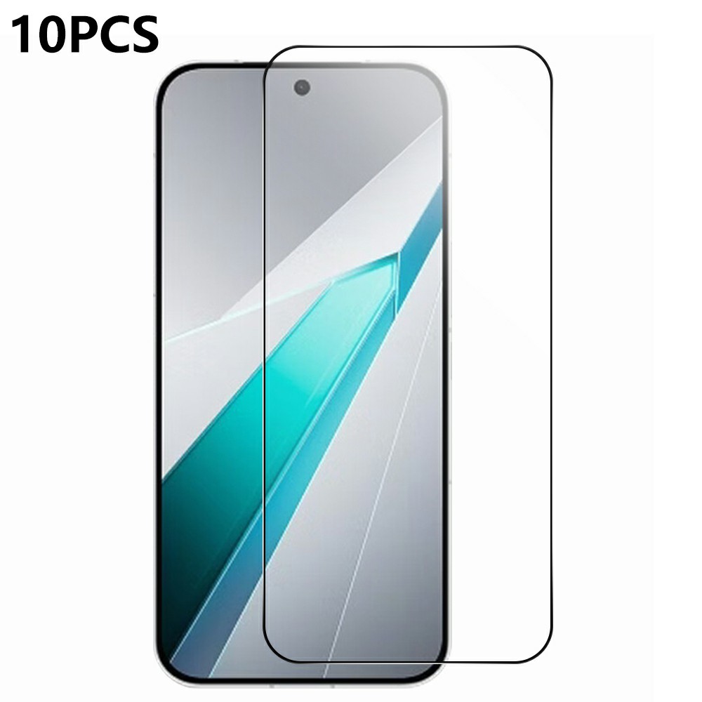 RURIHAI 10Pcs For Oppo K15 Pro 5G High Aluminium-Silicon Glass Film Full Glue 0.26mm 2.5D Full Screen Protector