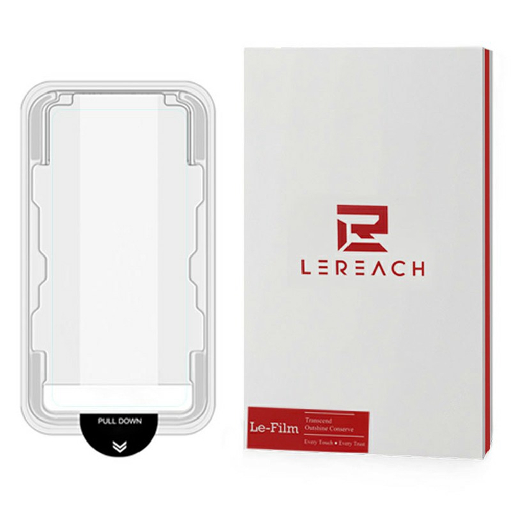 LEREACH For Oppo Find X9 Pro 5G Tempered Glass Full Screen Protector Anti-Fingerprint Film with Dust-Free Installation Tool - Transparent