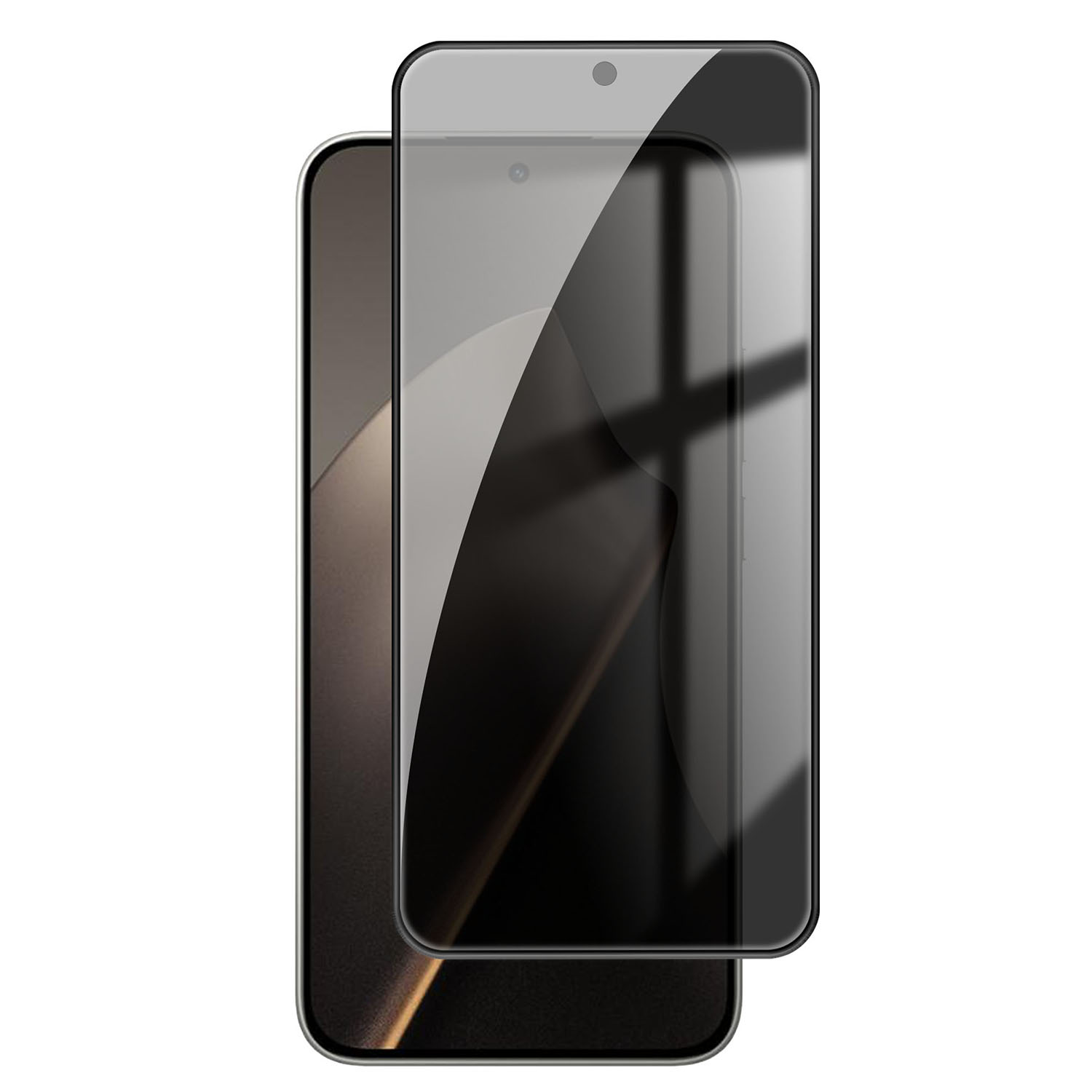 For Xiaomi 17T Anti Spy Privacy Full Screen Protector Black Edge High Aluminium-silicon Glass Film - As Shown