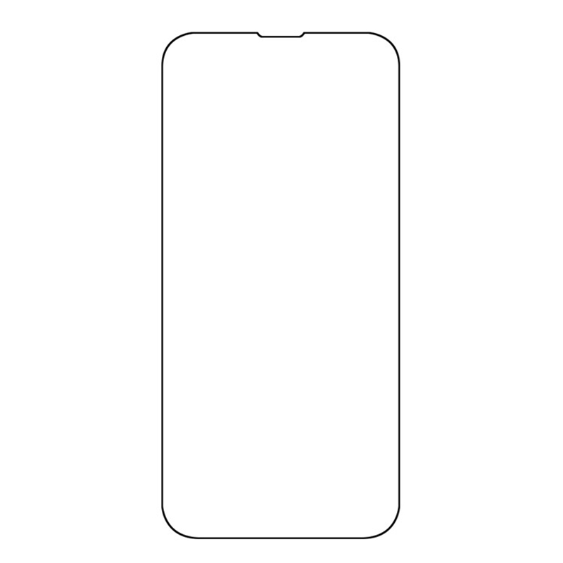 For iPhone 16e / iPhone 17e Tempered Glass Screen Protector Side Glue Silk Printing Full Screen Film - Black