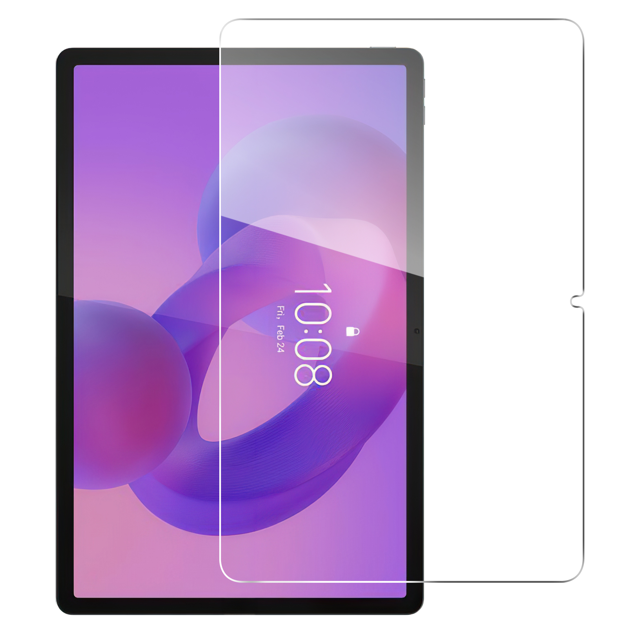 For Lenovo Idea Tab Pro Gen 2 Screen Protector Anti-Shatter Arc Edge Tempered Glass Film