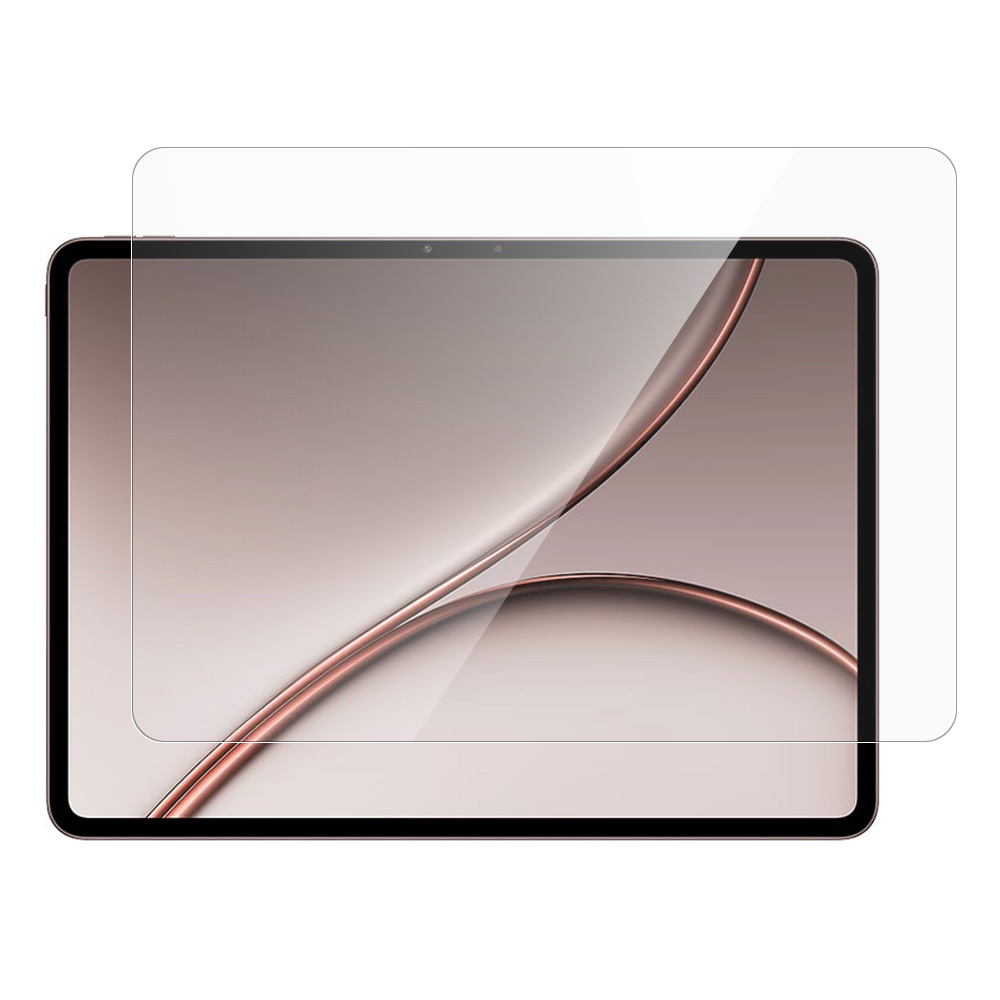 For OnePlus Pad 3 Pro Full Screen Protector 0.3mm Arc Edge Tempered Glass Film - Transparent