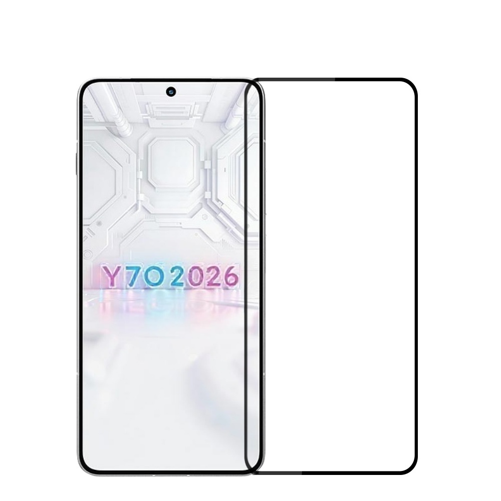 MOFI for Lenovo Legion Y70 (2026) Screen Protector 9H Full Glue Full Coverage High Aluminum-Silicon Glass Film - Black