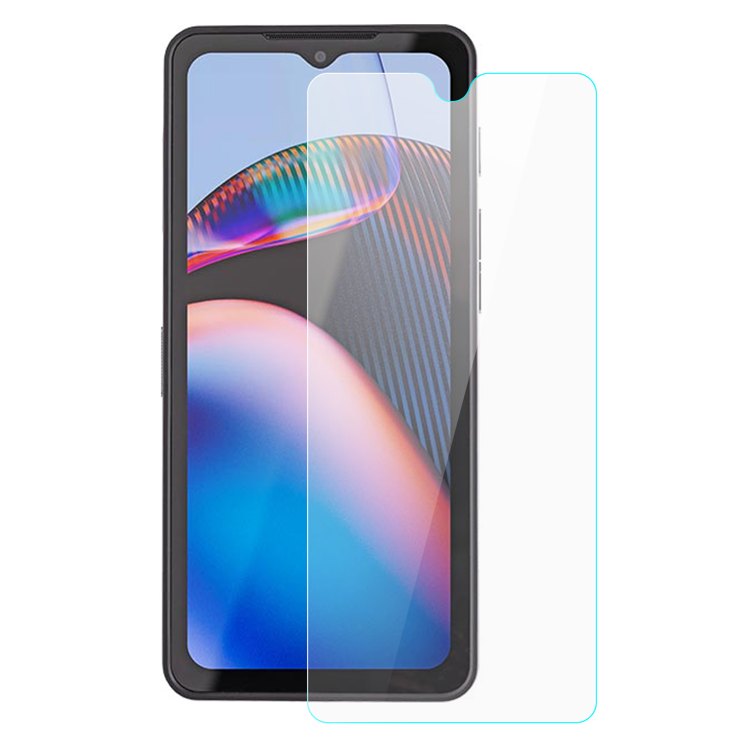 

AMORUS For Motorola Defy 2 5G Screen Protector 2.5D Arc Edge HD Clear 9H Hardness High Aluminum-silicon Glass Film, Motorola Defy 2 5G