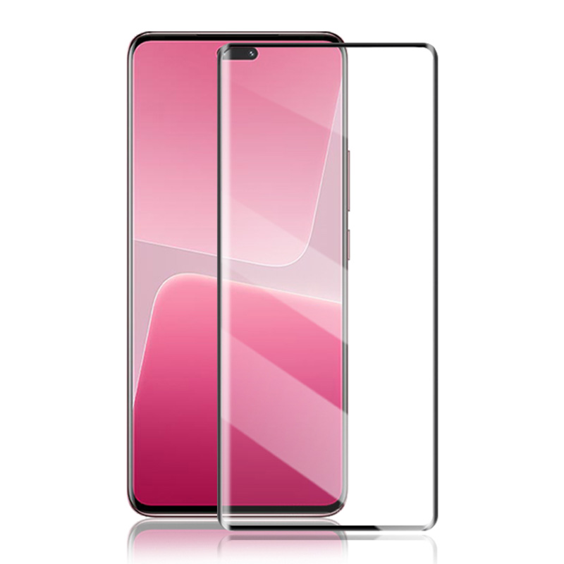 

Amorus -bildschirmschutz Für Xiaomi 13 Lite / Civi 2 5g Seidendruck 3D Gebogener Kleb, Xiaomi 13 Lite