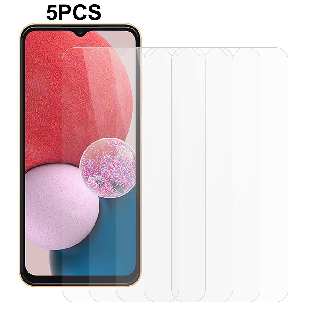 

5pcs / Pack-screen-beschützer Für Samsung Galaxy A13 4g, Anti-explosion 2,5d 0,3 mm HD Tempered Glasfilm, Galaxy A13 4G
