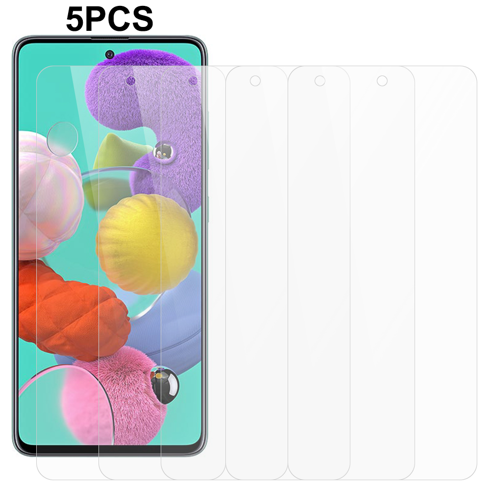 

5pcs / Setzen Sie 2,5d 0,3 mm Telefonbildschirmschutz Für Samsung Galaxy A51 4G Sm-a515, Temperierte Glas HD Clear Film, Galaxy A51 4G