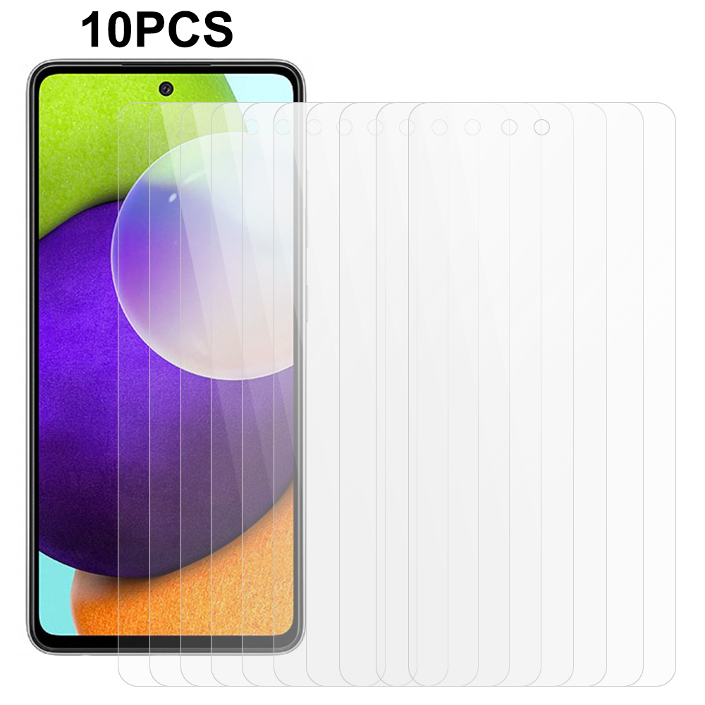 

10pcs / Set Für Samsung Galaxy A52 4G / 5g / A52s 5G Temperierter Glasfilm 0,3 mm 2,5d Telefonbildschirmschutzschutz, Galaxy A52 4G