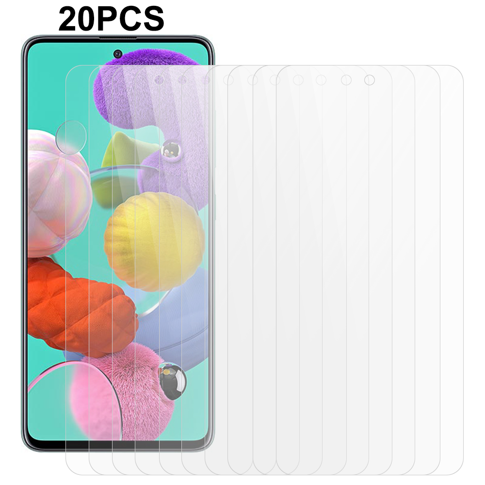 

20pcs / Setzen Sie Für Samsung Galaxy A51 4G SM-A515 0,3 mm 2,5d Temperierter Glasschilddurchmesser Ultra Clear Film, Galaxy A51 4G