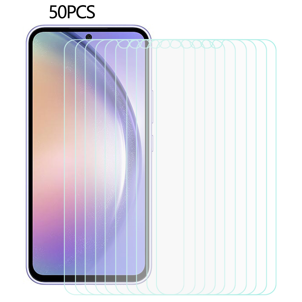 

50 Stück / Set Für Samsung Galaxy A54 5G HD Clear Tempered Glass Protective Film 0,3 mm 2,5d -handy -bildschirmschutzschutz, Galaxy A54 5G