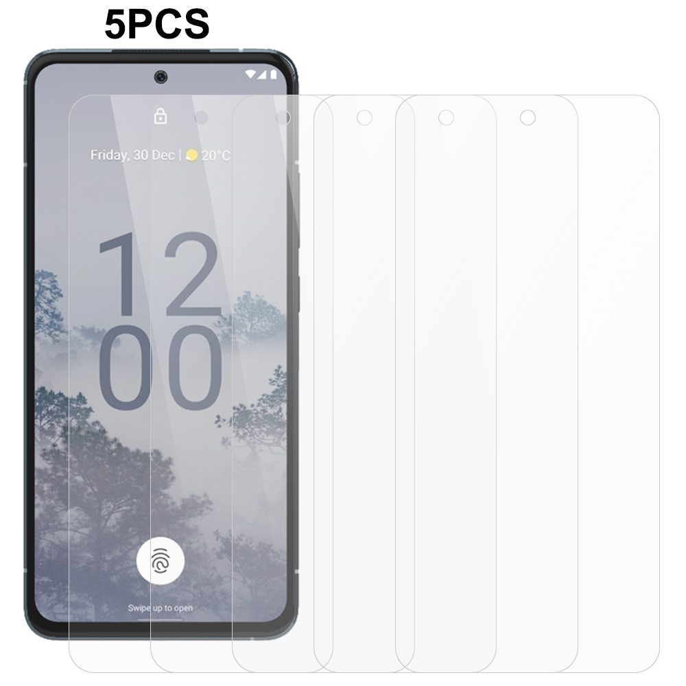 

5pcs / Pack -schutzfilm Für Nokia X30 5G 0,3 mm 2,5d HD Clear Tempered Glass Screen Protector, Nokia X30 5G