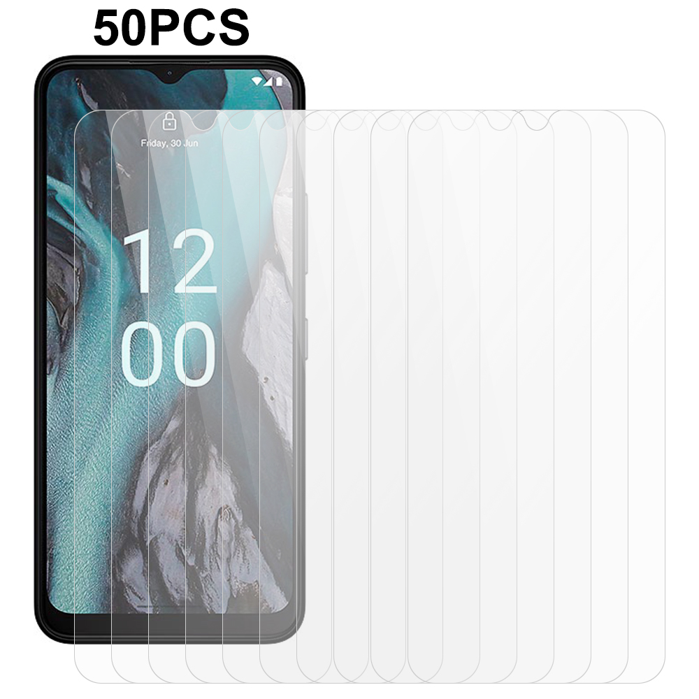 50PCS 2.5D Tempered Glass Screen Protector for Nokia C22 0.3mm Anti-Scratch Screen Film