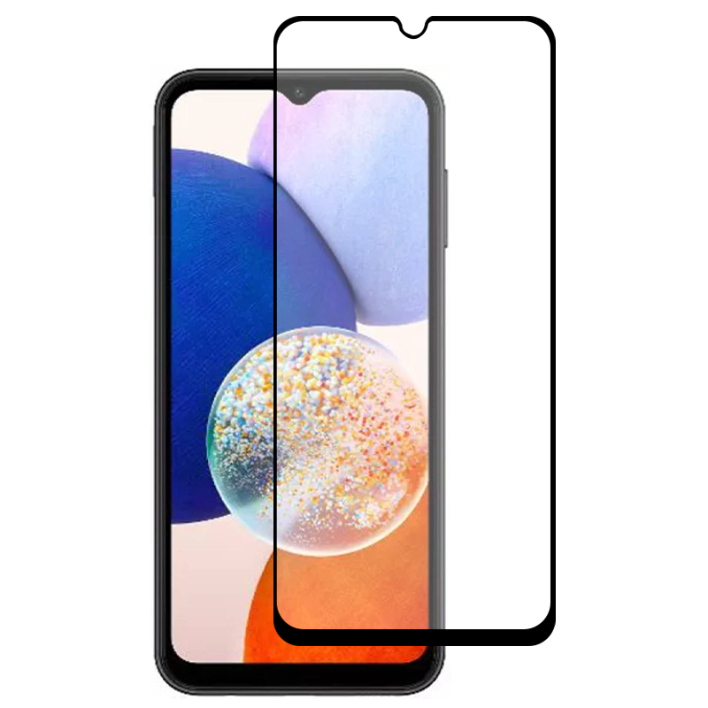 

Für Samsung Galaxy A14 5G / 4G Mattes Anti-fingerabdruck Vollkleber Temperierer Glasfilm Seidendruck Vollschildschutzschutz, Galaxy A14 5G