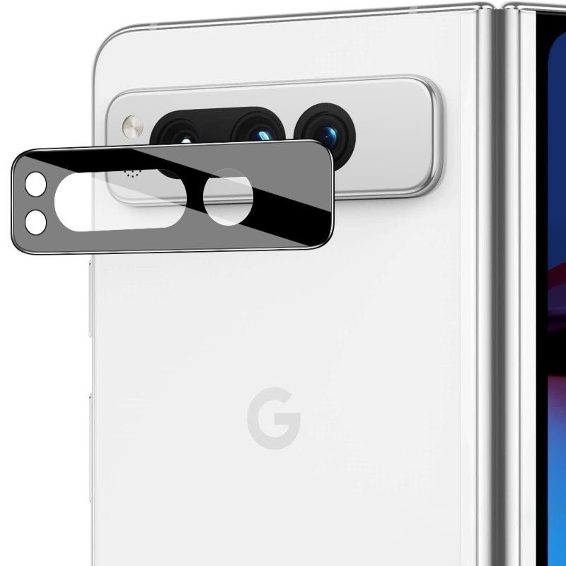 

IMAK Für Google Pixel Fold Camera Linsen Protektor Temperierte Glas Anti-kratzer-linsenfilm (schwarze Version), Google Pixel Fold