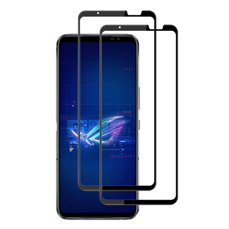 

Amorus 2pcs Für Asus Rog Phone 6 5G Vollbildschutz - Schwarz, Asus ROG Phone 6 5G
