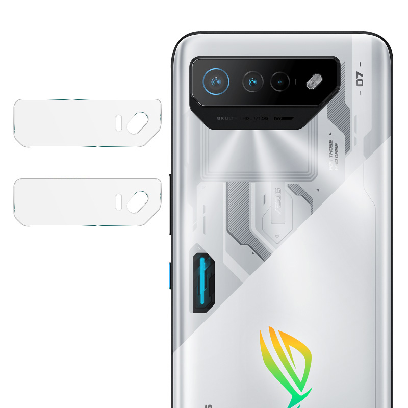

IMAK 2pcs / Setzen Sie Für Asus Rog Phone 7 5g / 7 Pro / 7 Ultimate 5G Kamerasobjektiv Beschützer HD Clear Tempered Glass Lens Film, Asus ROG Phone 7 5G