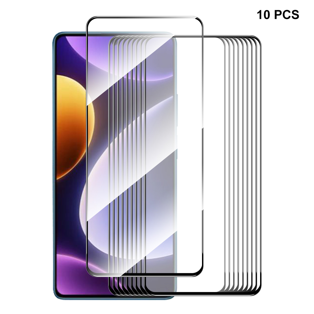 

Enkay Hat Prince 10pcs Screenfilm Für Xiaomi Redmi Note 12 Turbo / Poco F5 5G Seidendruck 9h 2,5d 0,26 mm Hochaluminium-siliconglasschutz, Xiaomi Redmi Note 12 Turbo