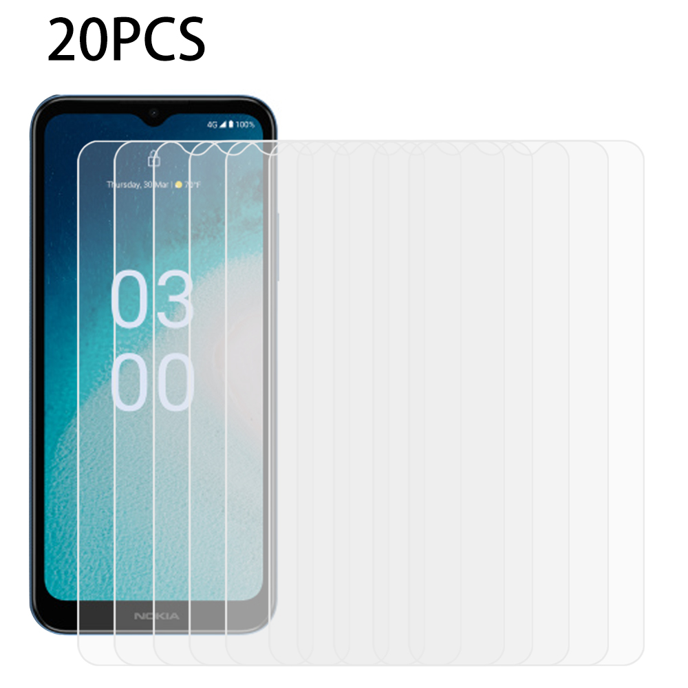 

20pcs Für Nokia C300 0,3 mm Temperiertes Glas-telefon-bildschirmschutz 2.5D HD Clear Shatter-proof-film, Nokia C300