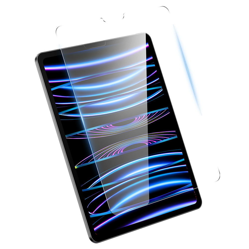 

Basis -bildschirmschutz Für Ipad Pro 12.9 (2018) /(2020) /(2021) /(2022), Vollständige Abdeckung Temperiertes Glasmalfilm Mit Staubfilter, iPad Pro 12.9 (2020)