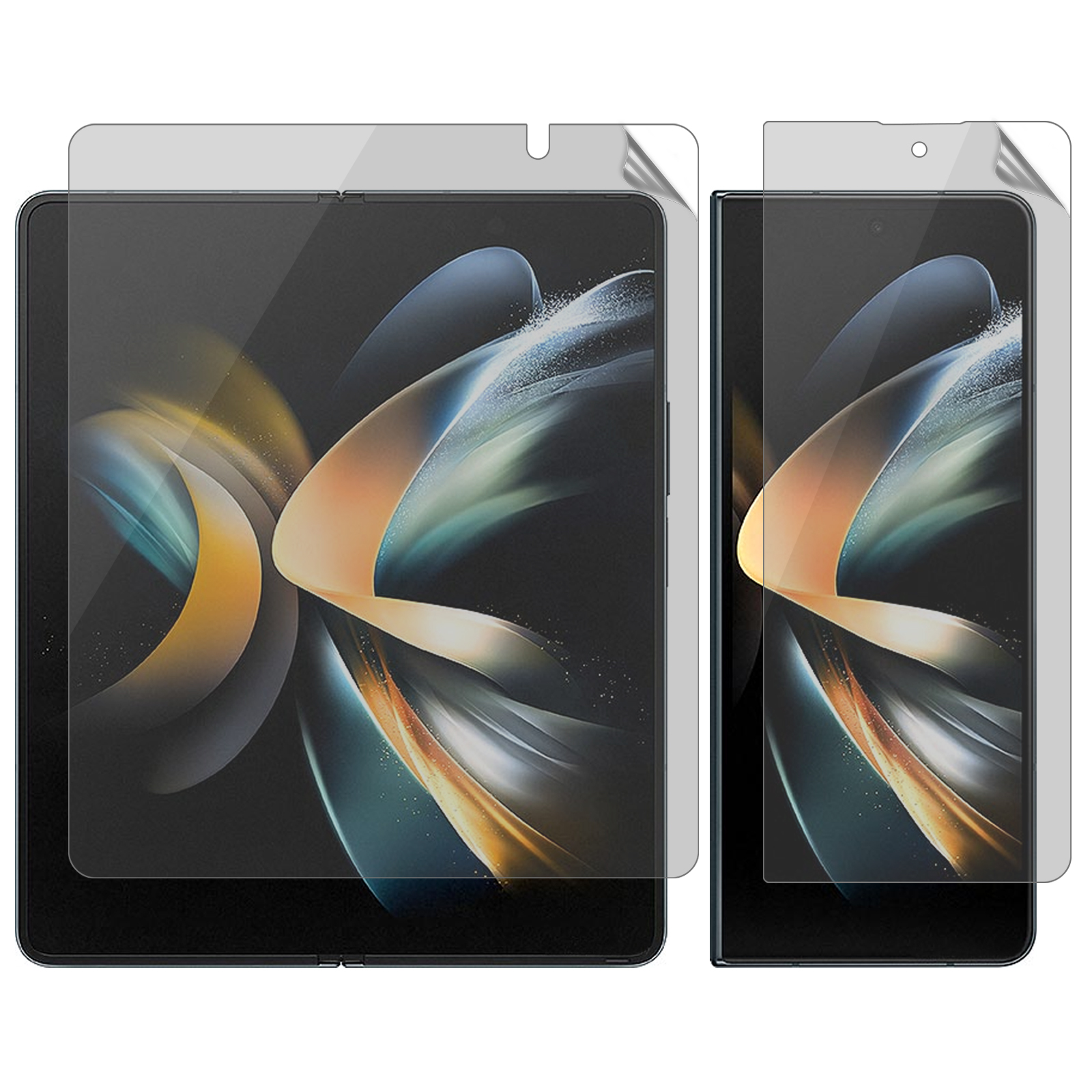 

Für Samsung Galaxy Z Fold4 5G Matt Datenschutz Film Shatterproof Vorne Und Hinterer Leinwand Pet Protector, Galaxy Z Fold4 5G