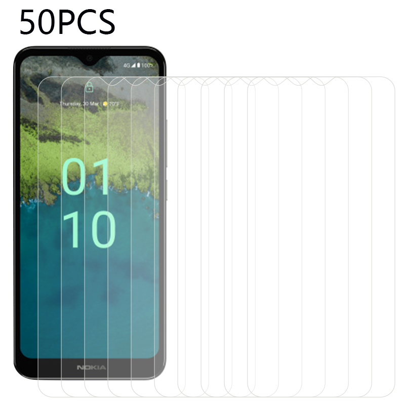 

50pcs Phone Screen Protector Für Nokia C110, Anti-explosion-hd-screenfilm Mit Anti-explosion-glas, Nokia C110