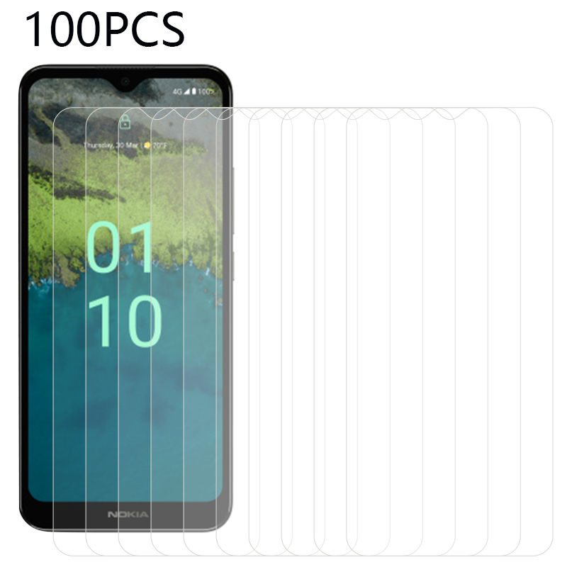 

100pcs Für Nokia C110 Explosionssicherer HD Clear Screen Protector Tempered Glasfilm, Nokia C110