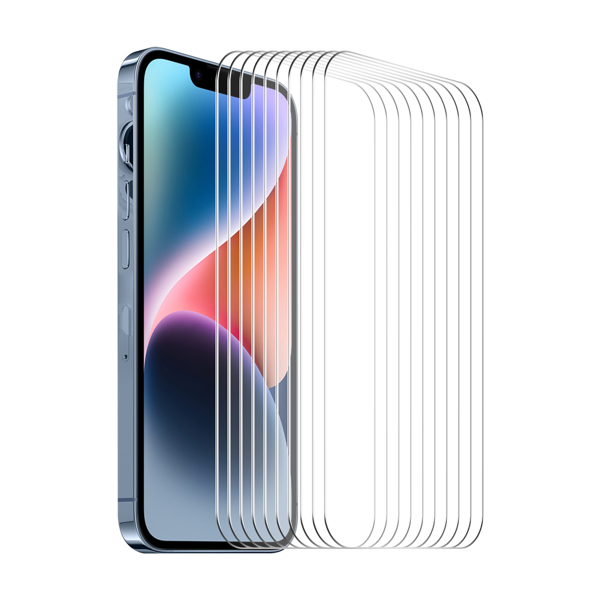 

Enkay Hat Prince 10pcs 0,26 mm Bildschirmschutz Für Iphone 15 Plus, 9h 2,5d Hochaluminium-silicon Glass Anti-explosionsfilm, iPhone 15 Plus
