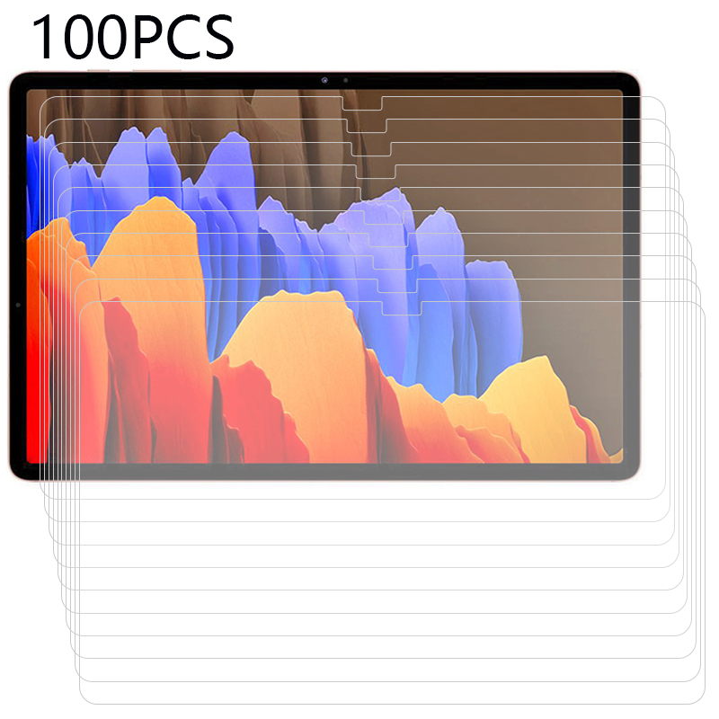 

100pcs Für Samsung Galaxy Tab S7+ / S8+ / S7 fe Screen Protector Ultra Clear Tempered Glass Tablet Protective Film, Galaxy Tab S7+