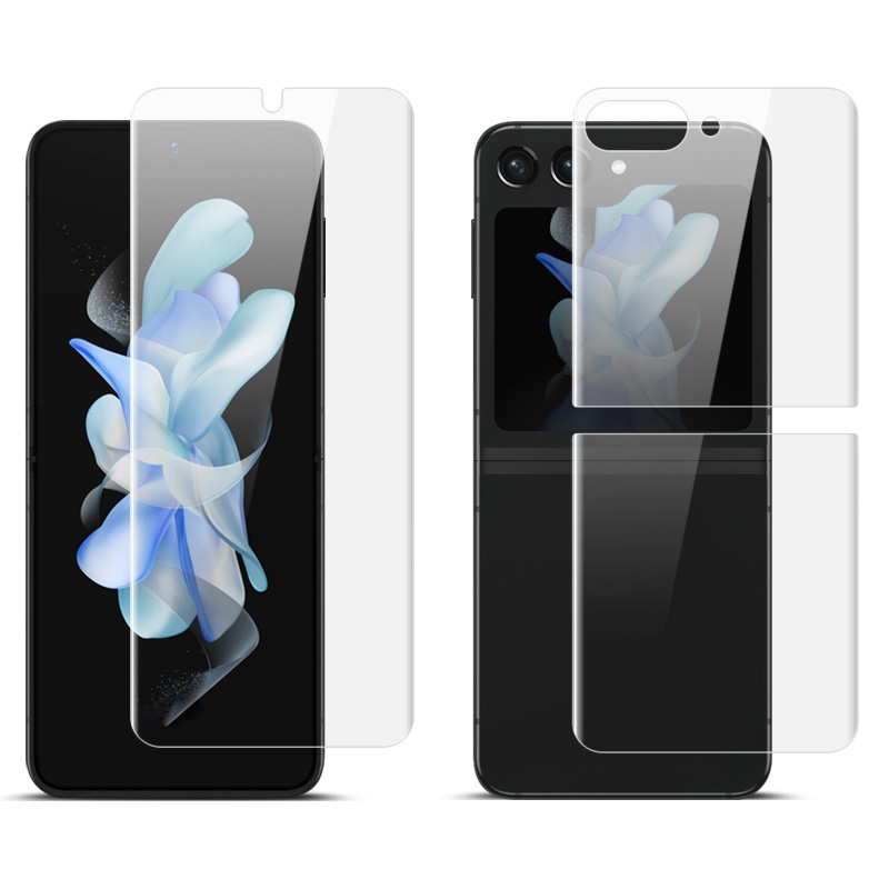 

IMAK Hydrogel III Für Samsung Galaxy Z Flip5 5G TPU Frontbildschirm Protektor Durtof Back Protective Film, Galaxy Z Flip5 5G