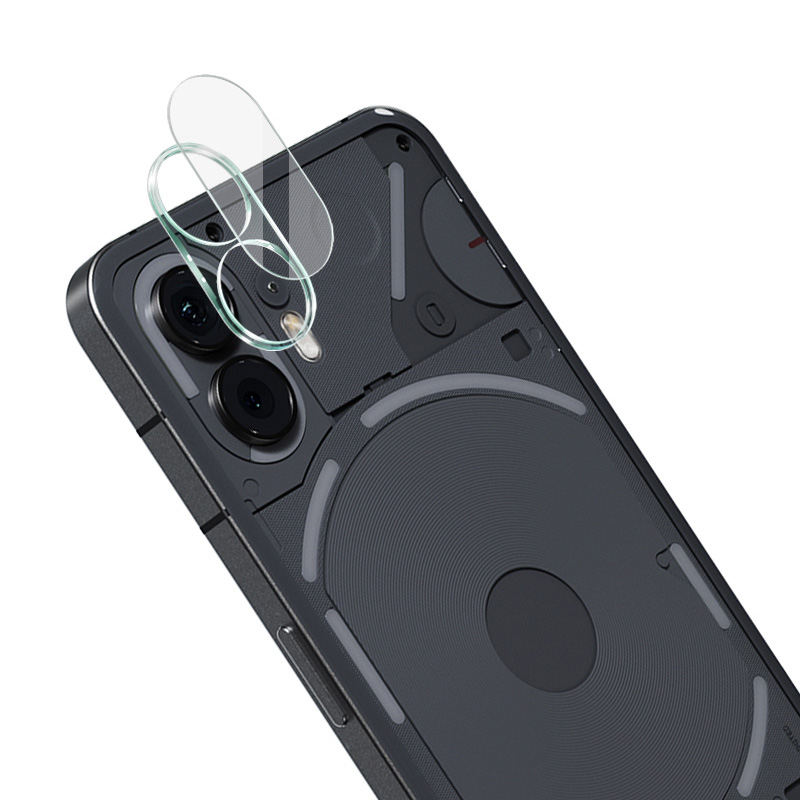 

IMAK Für Nichts Telefon (2) Integrierter Temperaturglaslinsenfilm + Acryllinsenkappe Clear Linsen Protector, Nothing Phone (2)