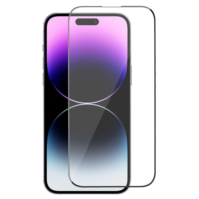 

X-level 2,5d Vollbildschirme Für Iphone 15 Pro Max, Seidendruck Vollkleber Temperiertes Glas HD Clear Film, iPhone 15 Pro Max