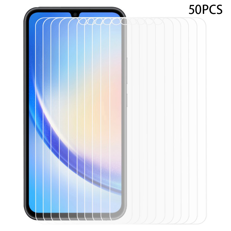 

50pcs Ultra Clear Screen Protector Für Samsung Galaxy F34 5g, Geschmiedeter Glasphone -schutz -screenfilm, Galaxy M34 5G