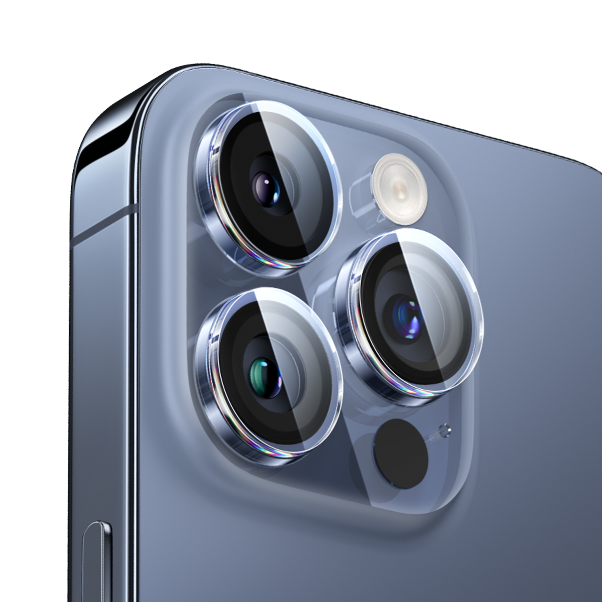 

Basis -corning -serie Für Iphone 15 Pro / 15 Pro Max -kamera -objektivfilm Corning Gorilla Glass Ultra Clear Linsen Protector, iPhone 15 Pro