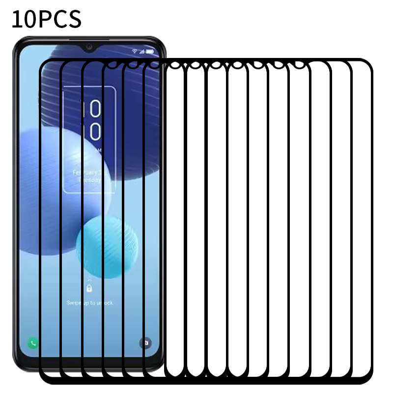 

Rurihai 10pcs Für TCL 40 SE Phone Screen Protector 2.5d 0,26 mm Hochaluminium-silicon Glass Sekundärhärtungsfilm, TCL 40 SE