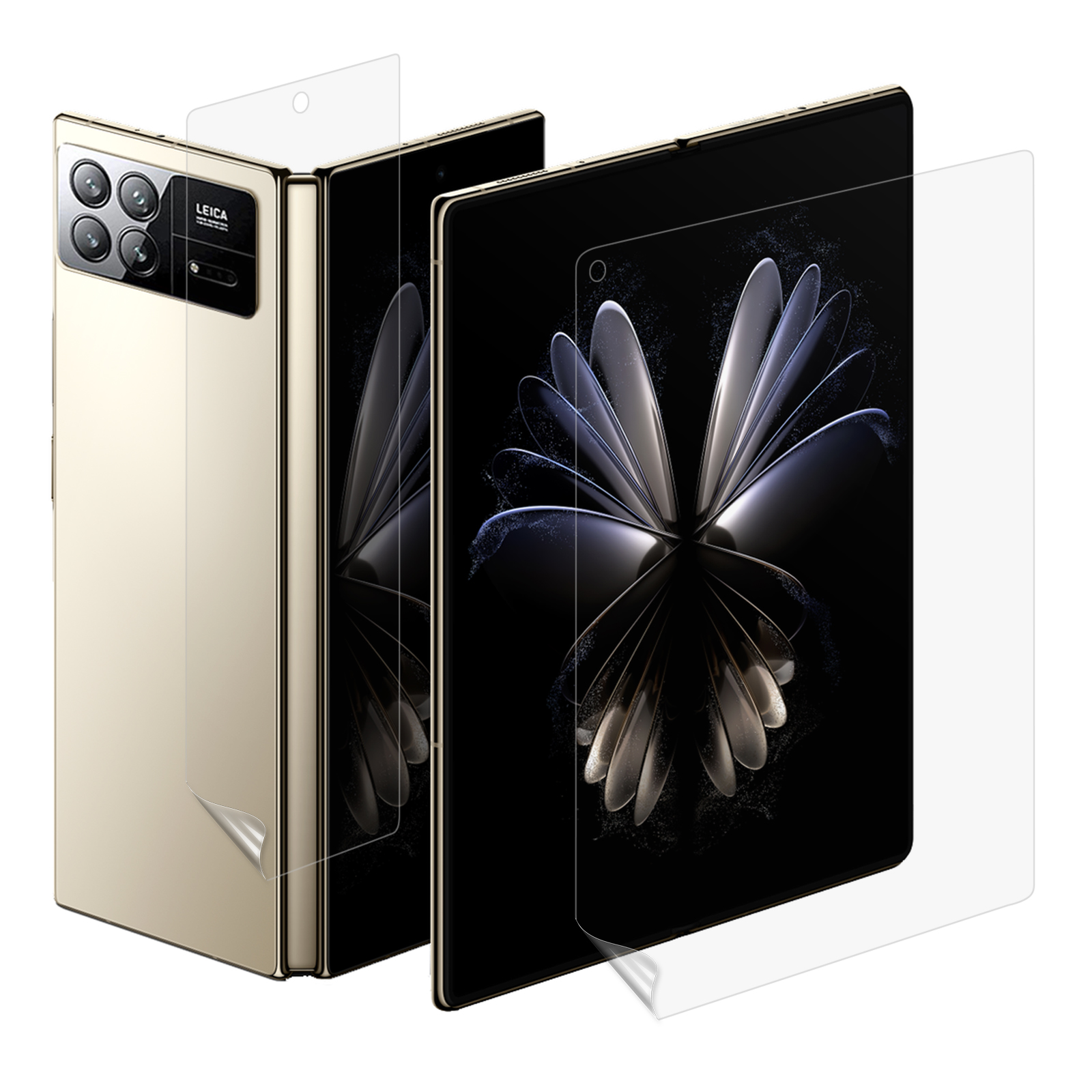 

Für Xiaomi Mix Fold 3 5g 1 Setzen Sie Soft TPU -film in Der + Vorne + Rücken Voll Cover HD Clear Protector, Xiaomi Mix Fold 3 5G