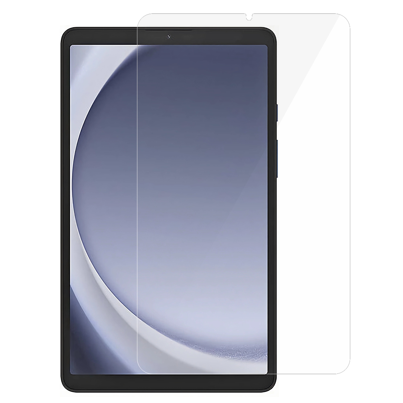 

Für Samsung Galaxy Tab A9 Bildschirmschutz 22.00 Uhr Gerade Kante HD Clear Tempered Glass Film, Galaxy Tab A9