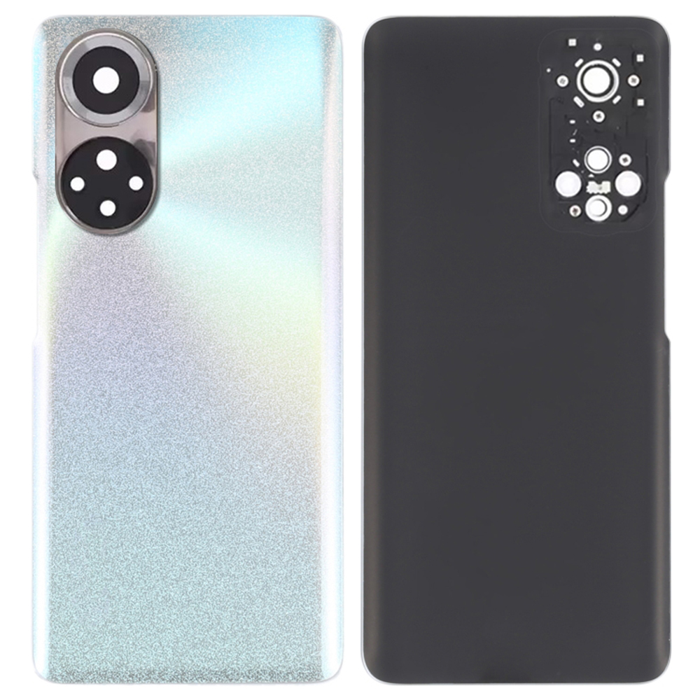 

Für Die Ehre 50 Pro Housing Battery Door Rückzugabdeckung Mit Kamera -ringabdeckung Telefonteile (ohne Logo) - Silber, Honor 50 Pro