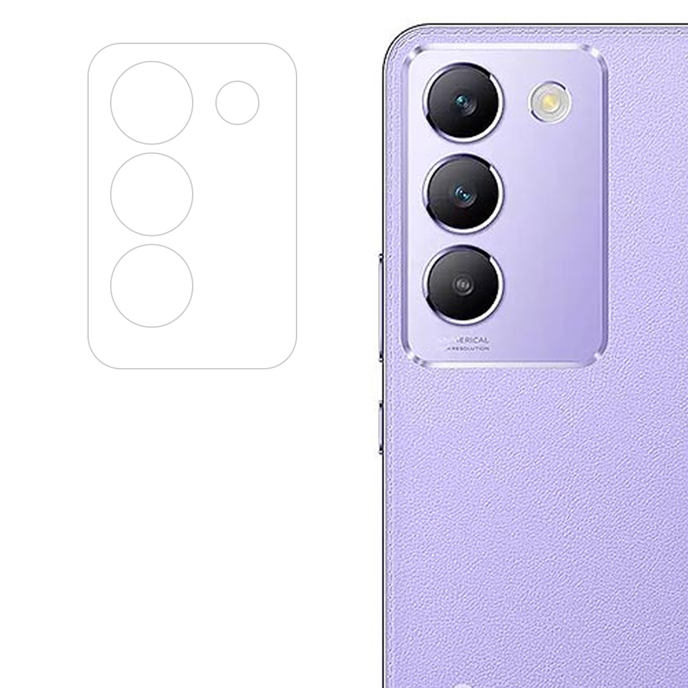 ENKAY HAT PRINCE For vivo Y100 5G (Indonesia) / Y200e 5G / V30 Lite 5G (India) Camera Lens Protector 9H High Aluminum-Silicon Glass Lens Film