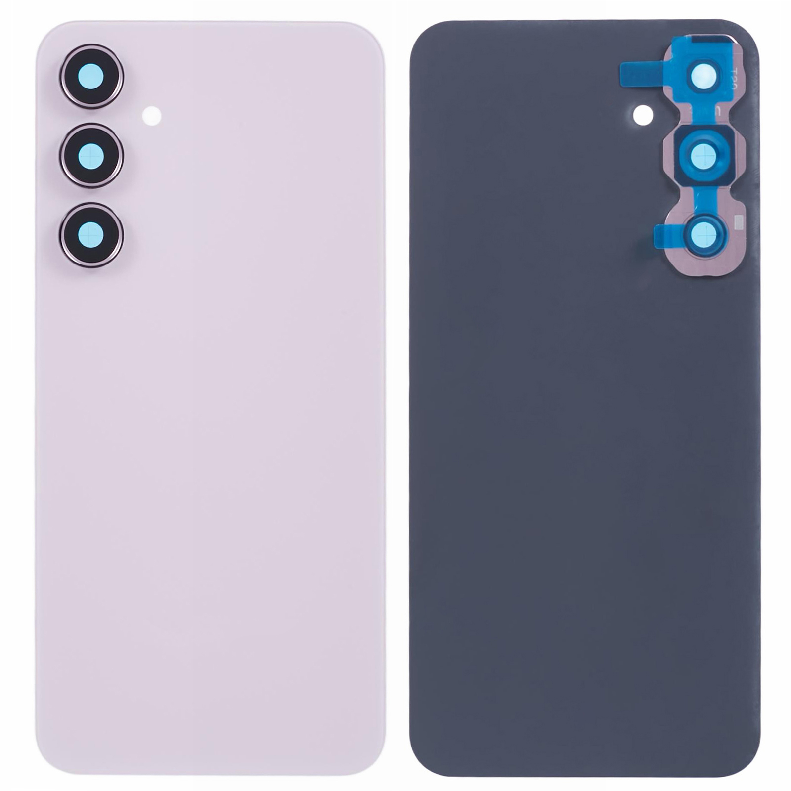 For Samsung Galaxy A35 5G A356 Battery Housing with Camera Lens Cover - Purple