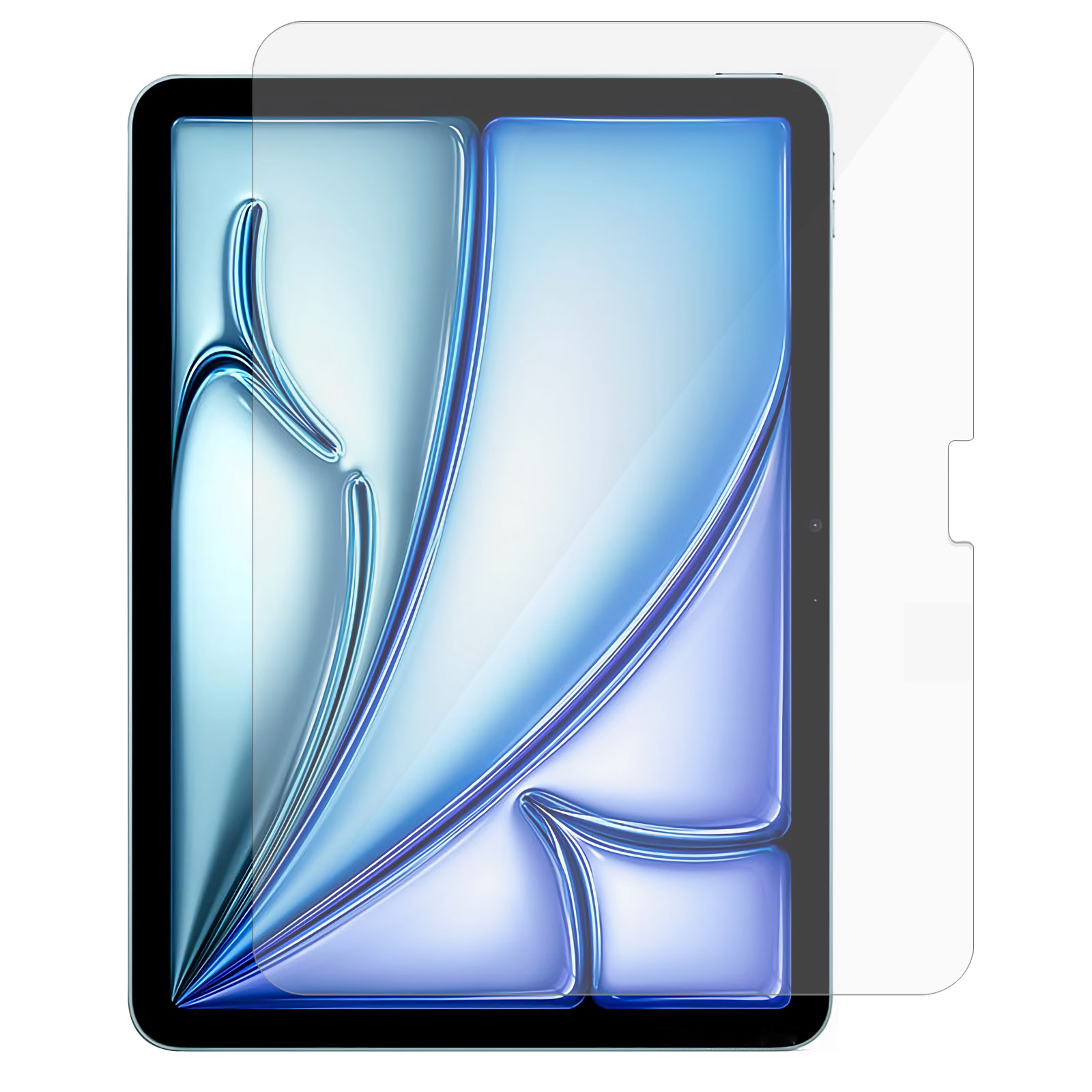 For iPad Air 11 (2026) / (2025) / (2024) Clear Screen Protector 0.3mm Straight Edge Tempered Glass Film