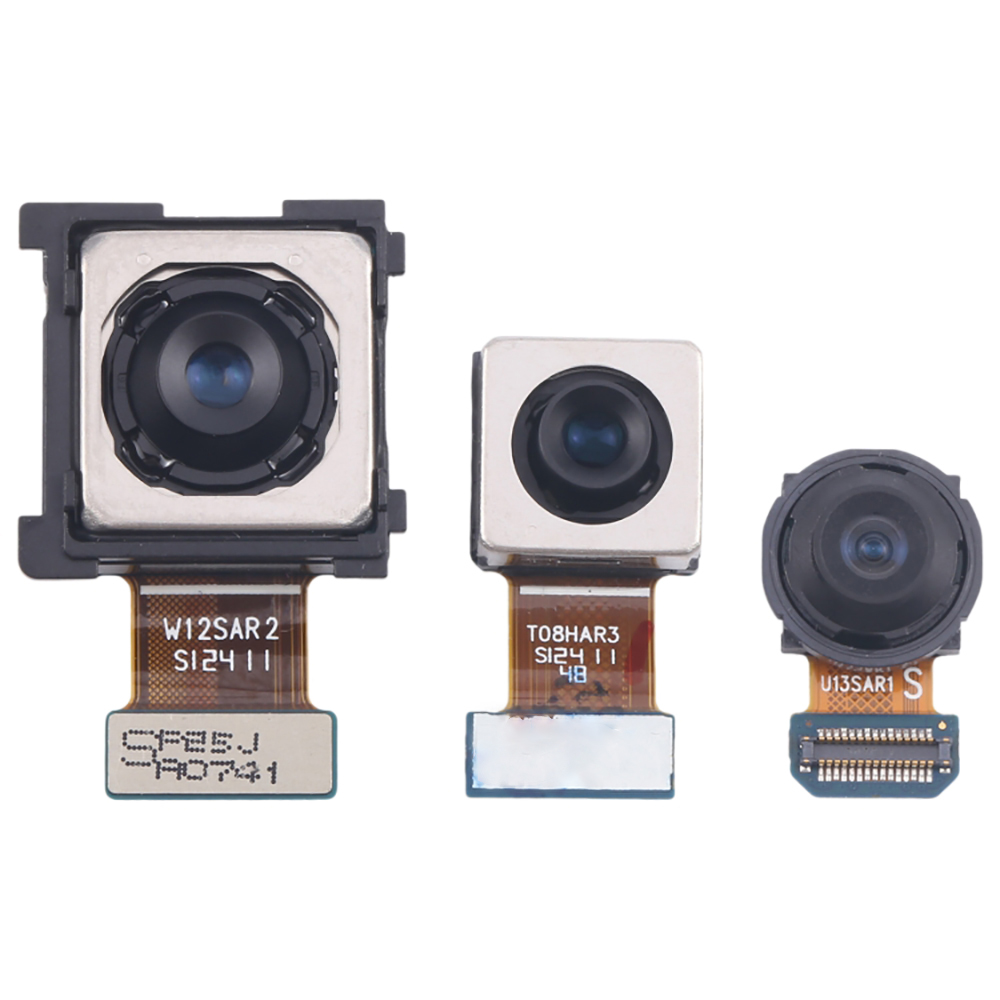 1 Set For Samsung Galaxy S21 FE 5G G990B OEM Rear Camera Lens Module Part (Without Logo)
