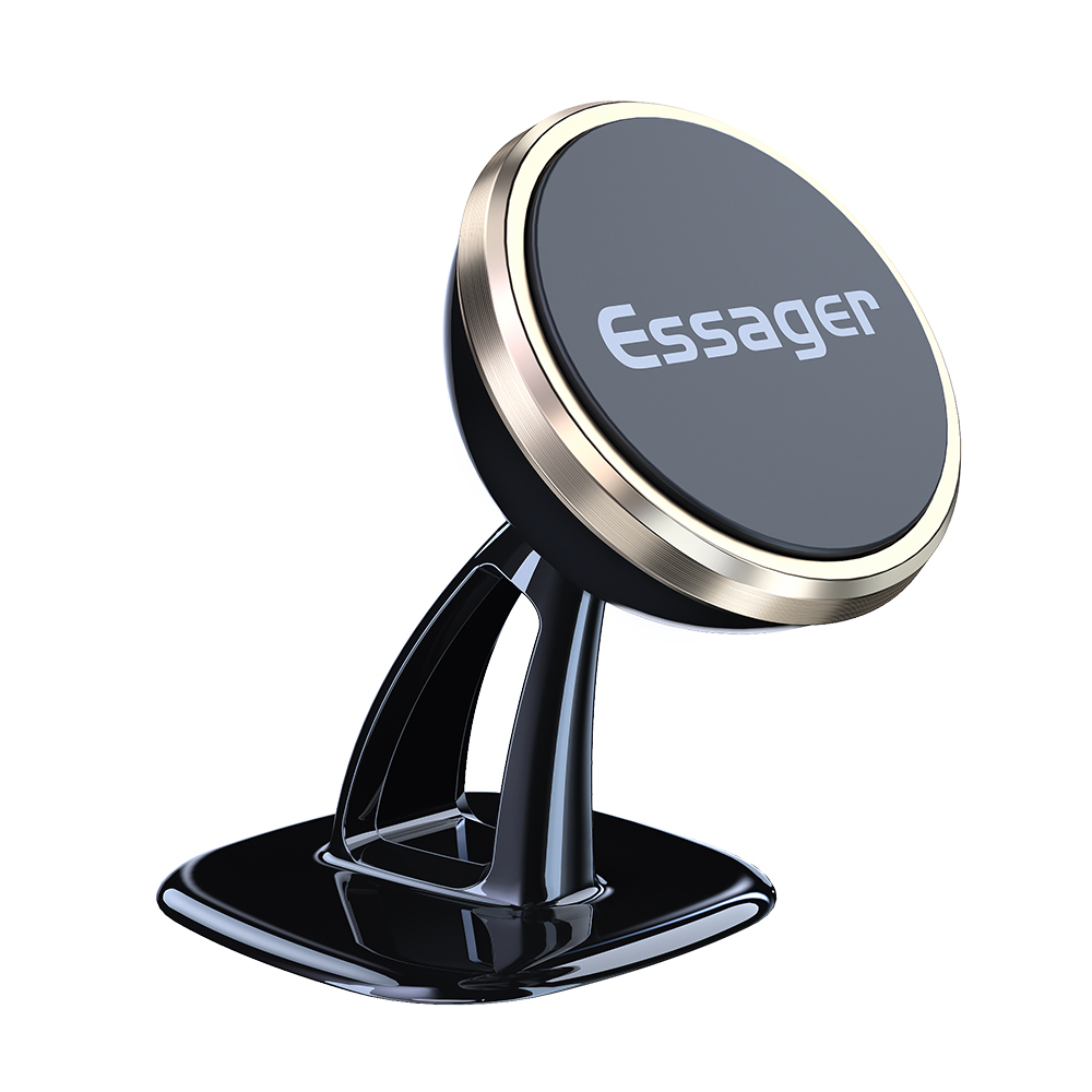 

ESSAGER Table Lamp Magnetic Absorption Stick Type Car Bracket - Gold, iPhone 12 mini