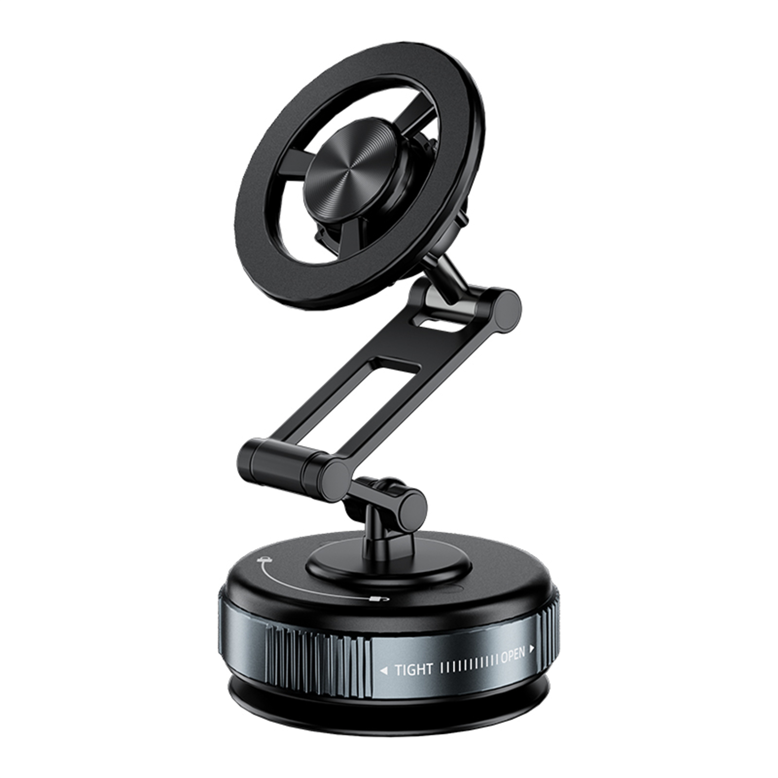 JY25-8 Suction Cup Magnetic Car Phone Mount Dashboard Stand Holder Strong Vacuum Adhesion for Navigation
