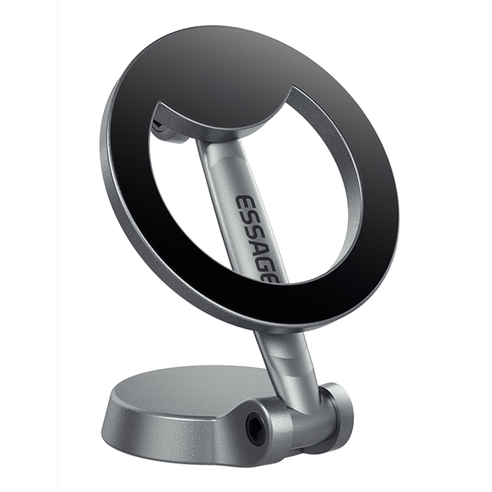 ESSAGER Magnetic Car Mount 360 Degree Rotatable Phone Holder for Dashboard Windshield - Grey